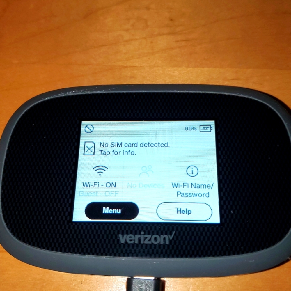 COPY - Mifi 8800L for Verizon needs SIM, battery and USB charging cable.